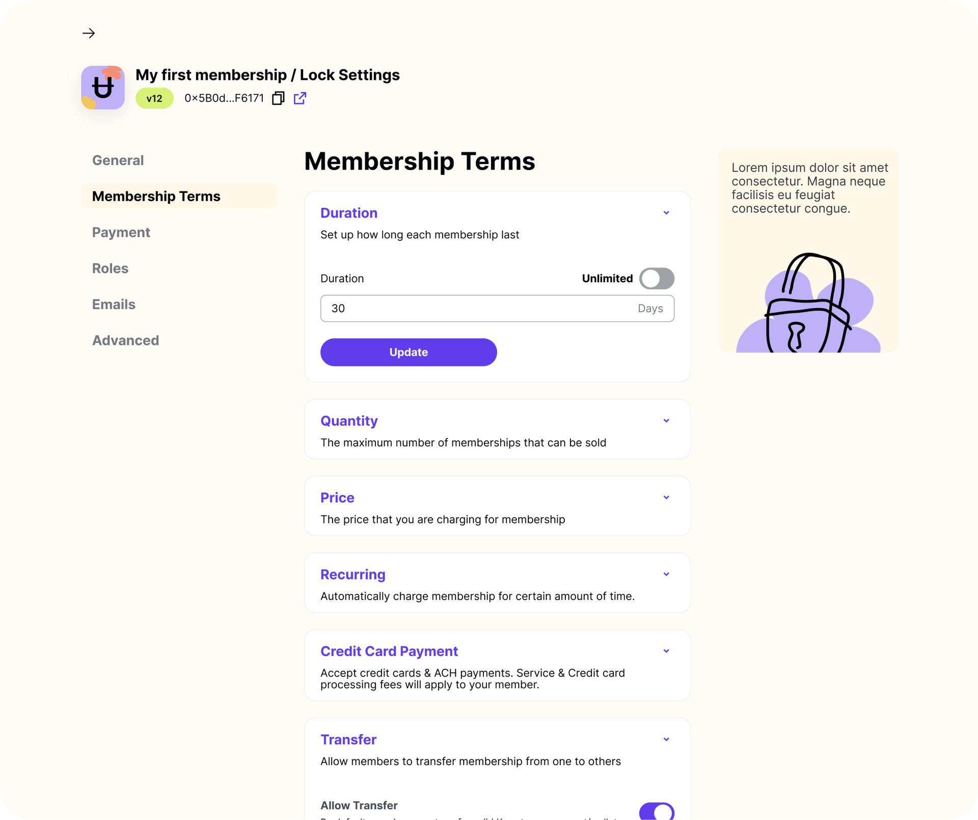 Screenshot 1 of Unlock showing the application interface